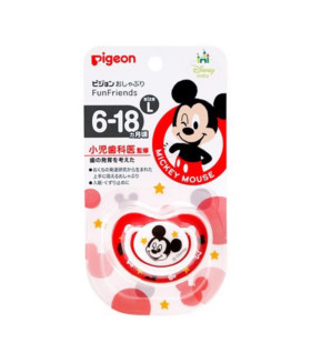 Соска-пустышка PIGEON (размер L), 6+ мес